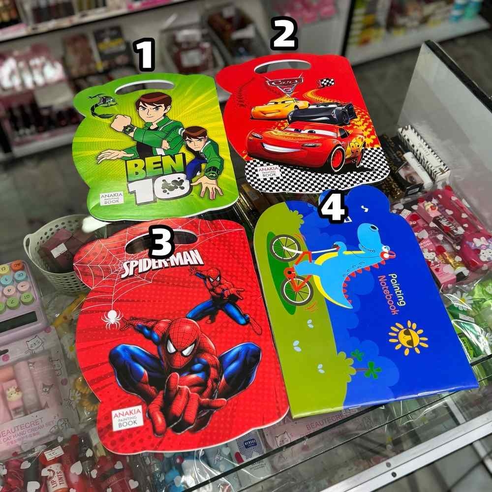  دفتر نقاشی پسرانه 