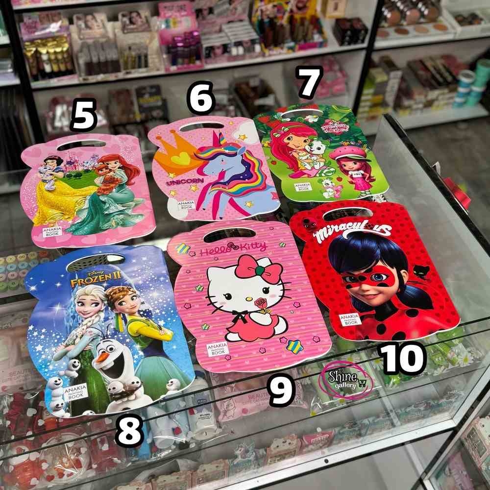  دفتر نقاشی دخترانه 